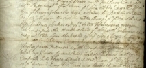 Documento referente a San Andrés de Linares 1790 